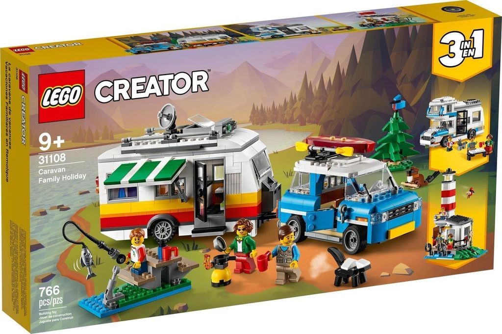 LEGO® Creator 3 w 1 31108 Przyczepa kempingowa Zdjęcie produktu 