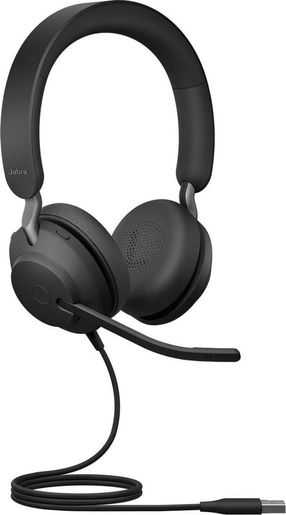 Jabra 24189-989-799 Jabra Headset Evolve2 40 SE USB-C/A UC Productafbeelding 