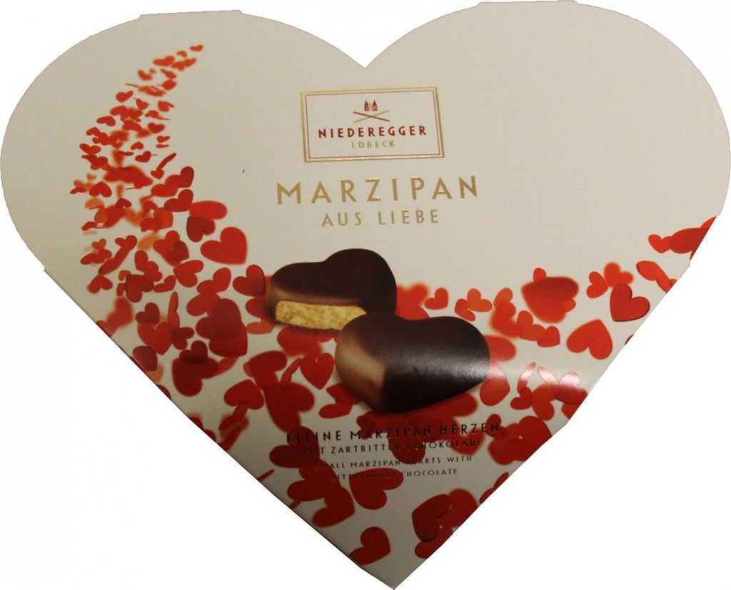 Niederegger marcipánové srdiečka 125g Obrázok produktu 