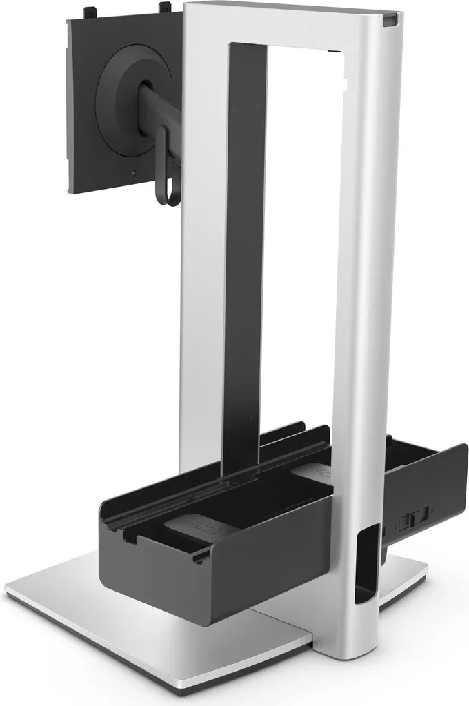 Pied Écran DELL Pro Slim OSS25 pour Télétravail et Bureau Ergonomique