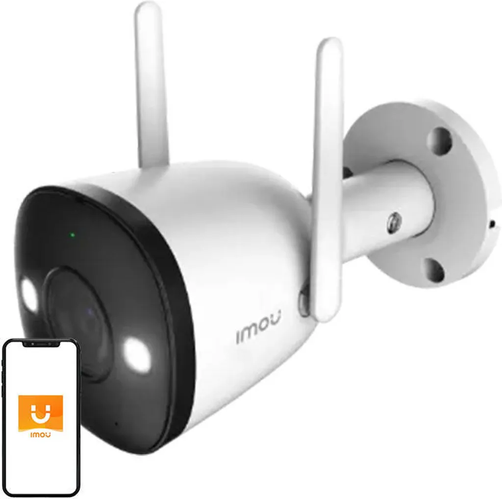 Kit Sicurezza Esterna IMOU Bullet 2E 5MP: Qualità 3K e IP67 Certificato