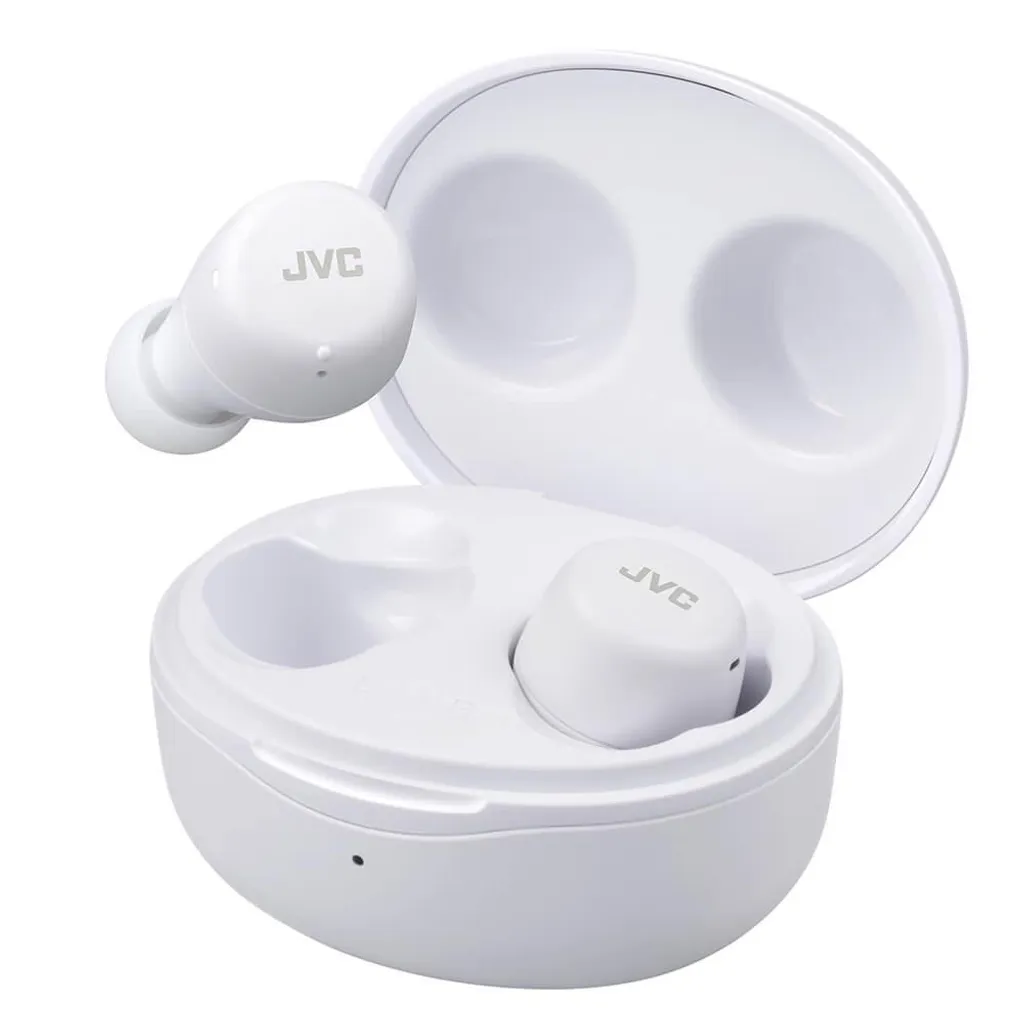 JVC HA-A5T-WN-E Auricolari Bluetooth In-Ear Bianchi con Mic