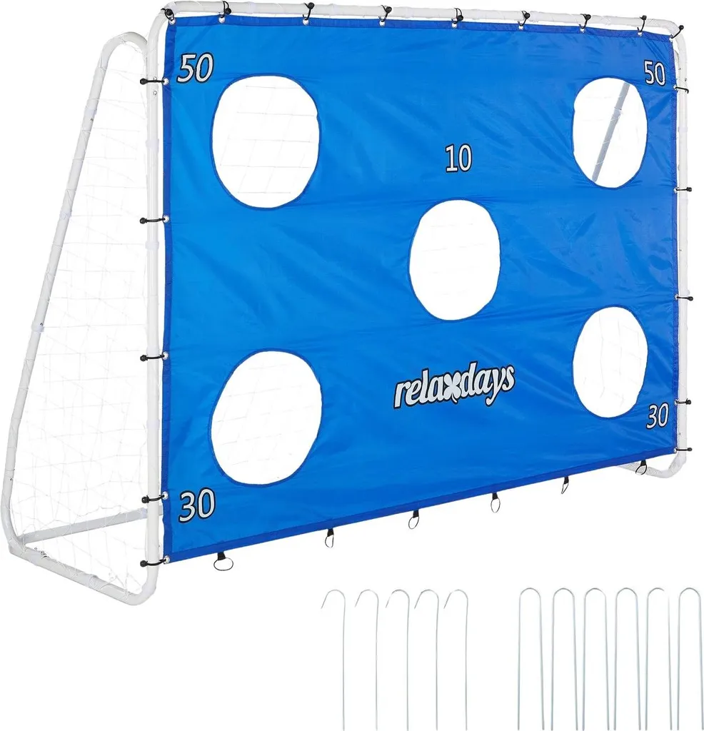 But de football pour entraînement individuel au tir de précision au jardin