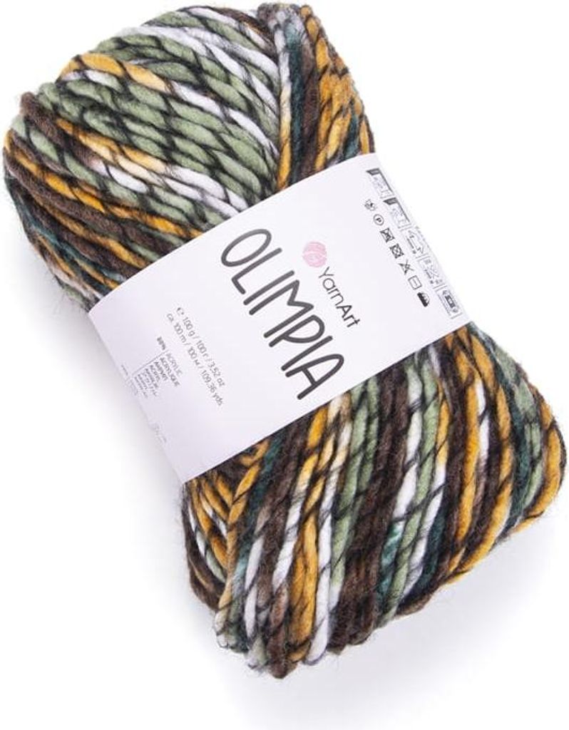 YarnArt Olimpia Wolle 1402: Multicolor & Bulky, Für Produktbild 