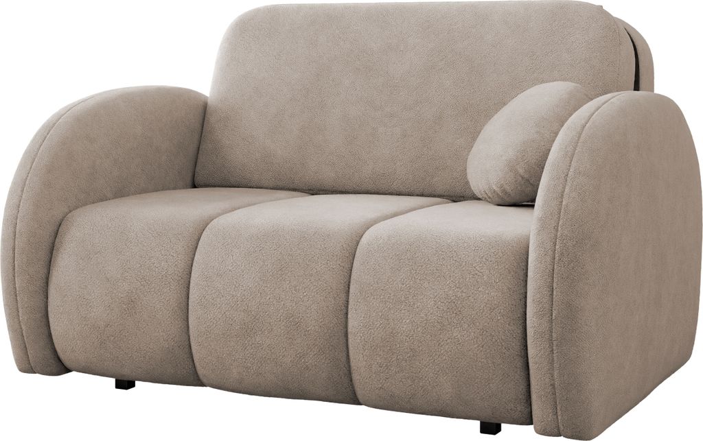 MIRJAN24 Schlafsofa Viva Comfy II, Kinderzimmer, Bettkasten und Schlaffunktion, 1-Sitzer (Farbe: Velo 623)
