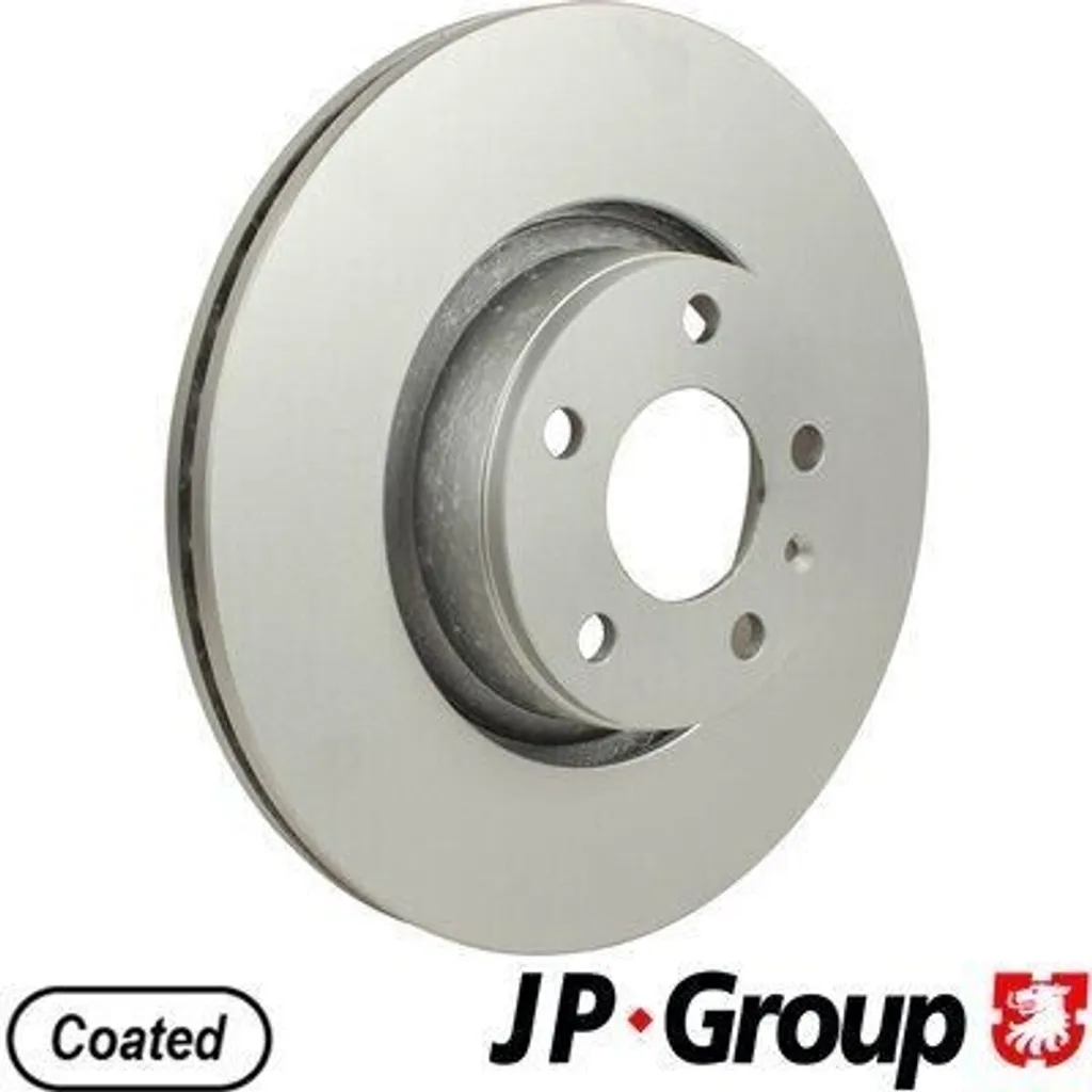 Disque de frein ventilé avant pour Audi A6 type 4F - Qualité OE