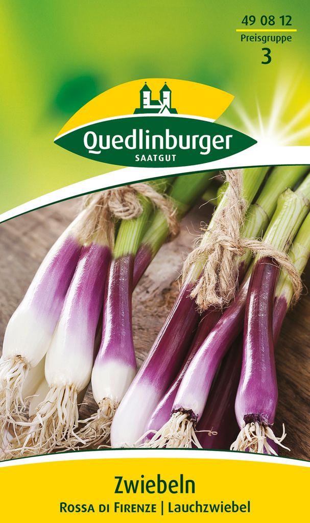 Quedlinburger Saatgut - Zwiebeln Rossa die Firenze - Samen Produktbild 