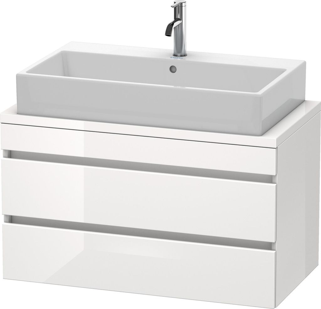 Duravit Konsolenunterschrank DURASTYLE 512 x 900 x 478 mm nussbaum natur/basalt matt
