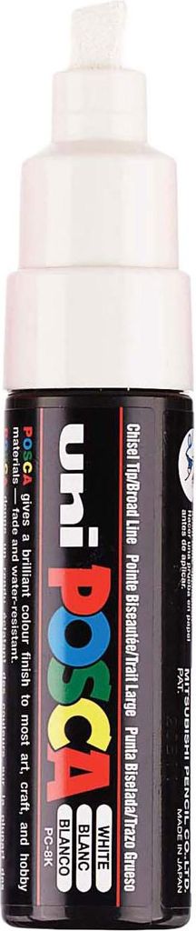 Posca 182601 POSCA Marker UNI PC-8K weiß Image du produit 