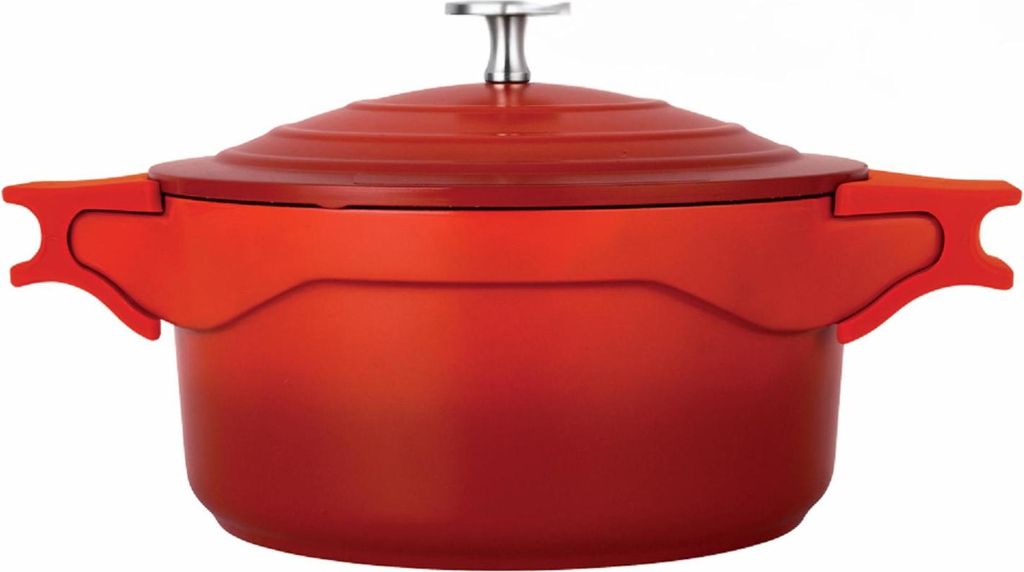 Kasan ROM 7,5 L Gulaschtopf Kochtopf Aluguss antihaft Ø 28 cm