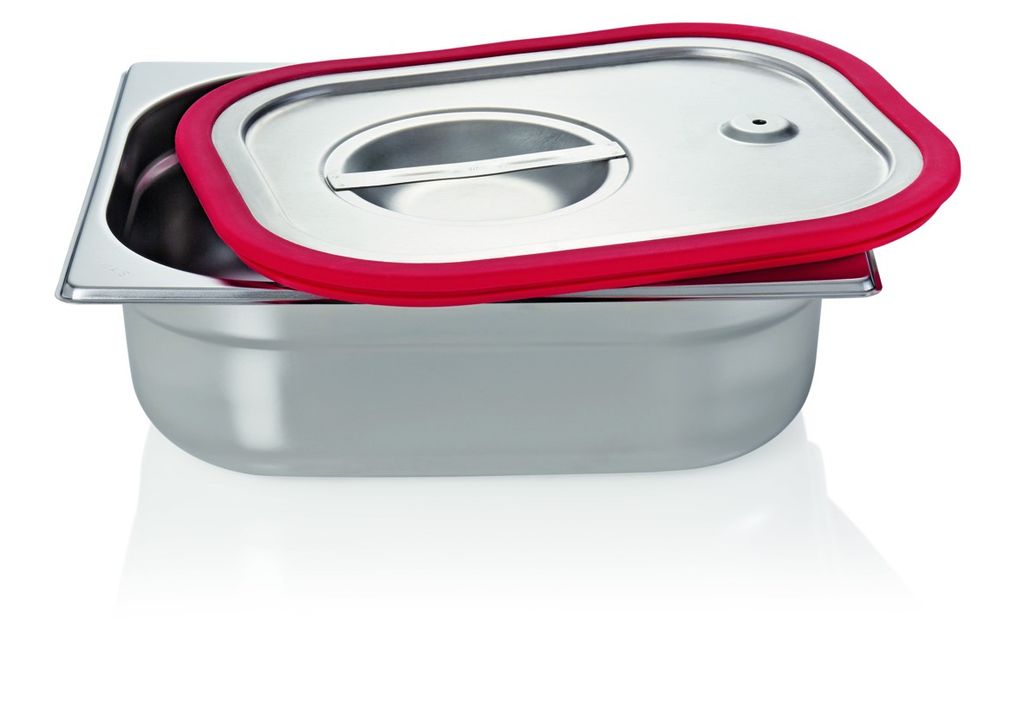 Coperchio GN con guarnizione in gomma, per inserti 1/2 GN - Immagine del prodotto 