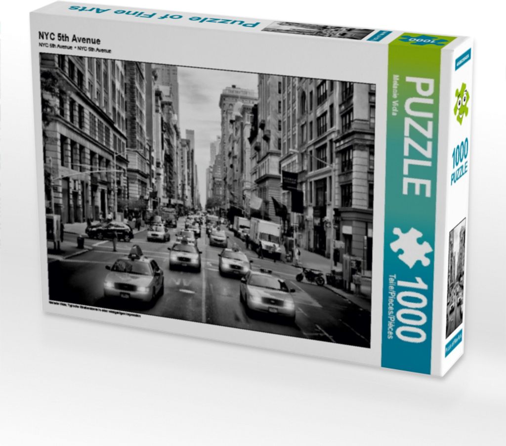 Calvendo NYC 5th Avenue 1000 Teile Puzzle quer 640x480mm, Viola Melanie; 7341506