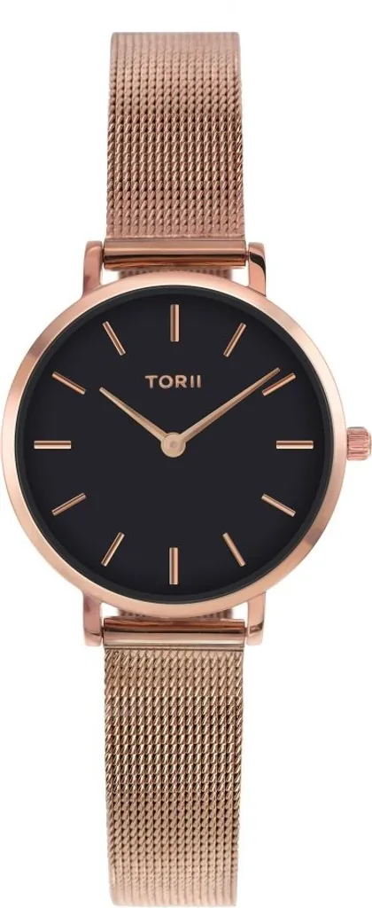 Montre Femme TORII R28RS.BR Or Rose au Design Minimaliste et Chic
