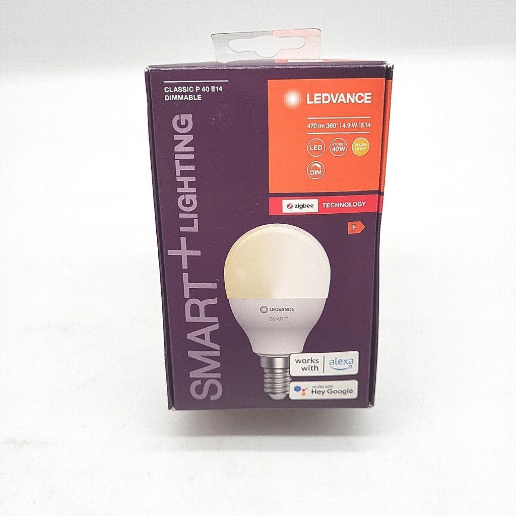 LEDVANCE SMART+ Classic LED Lampe 4.9W E14 Dimmbar Warmweiss