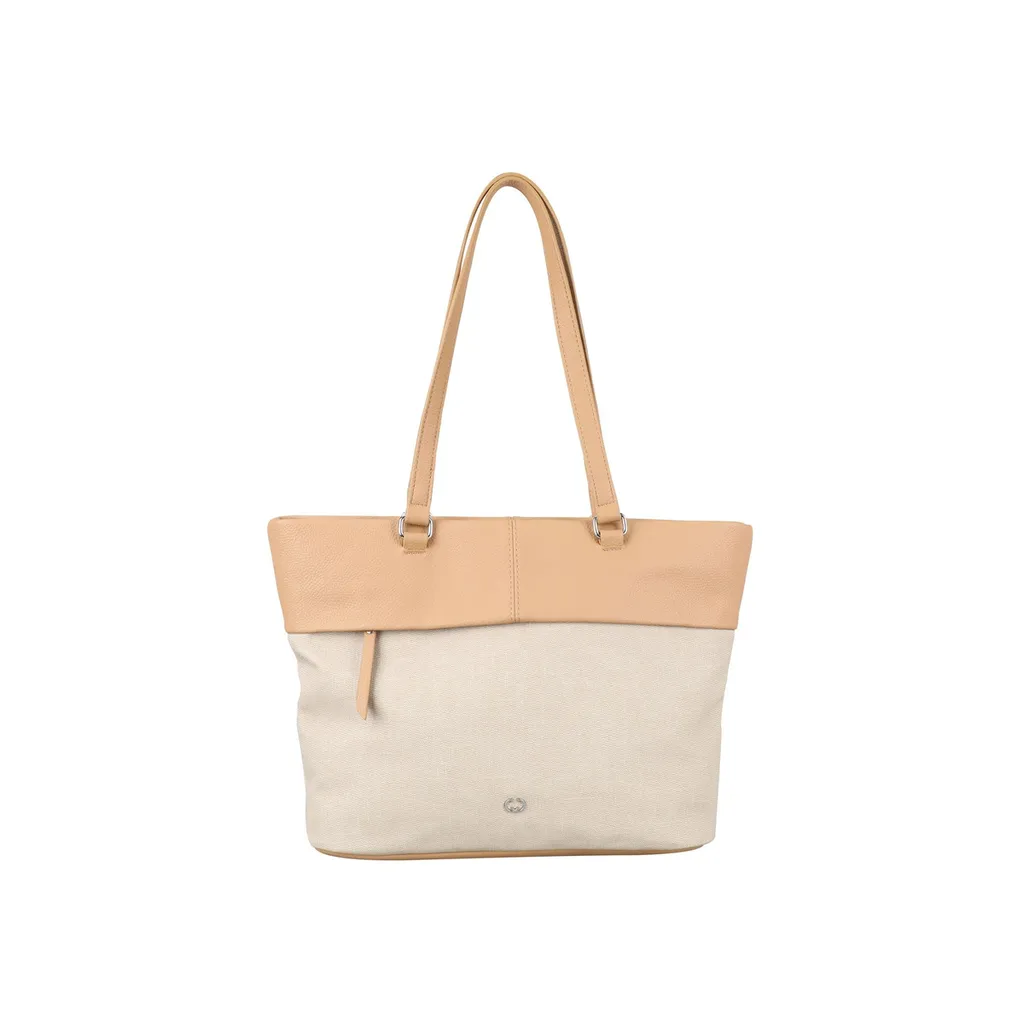 Sac à épaule GERRY WEBER Keep In Mind - Shopper beige contre le désordre