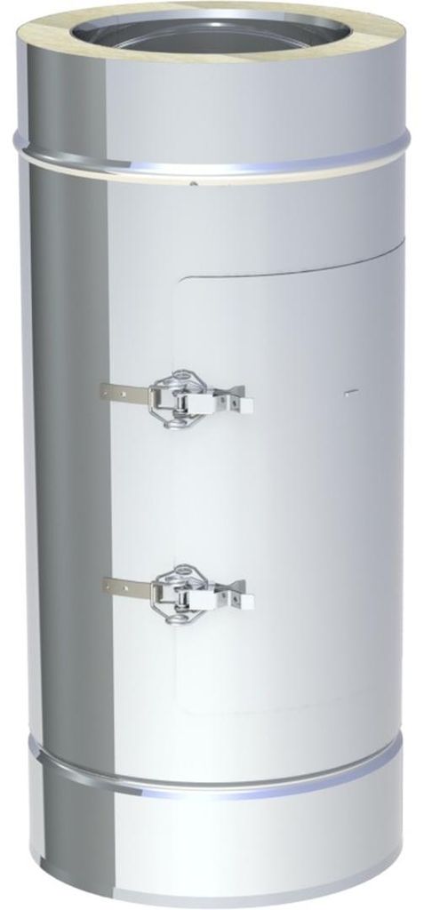 Jeremias DW-FU Ø 150 mm Revisionselement Design Plus wetterfest für Außenbereich bis 600°C N1 Edelstahl Abgassystem