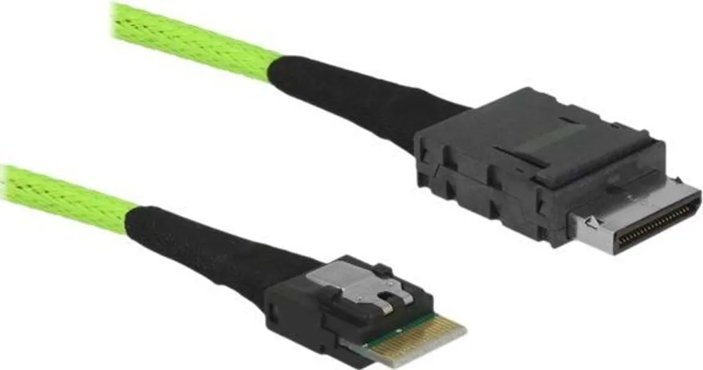 Delock Cavo OCuLink SFF-8611 a SFF-8654 4i 0,5m - Connettività PCIe 3.0