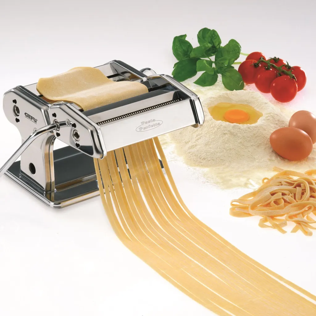 GEFU PASTA PERFETTA Machine à pâtes avec rouleaux réglables de précision