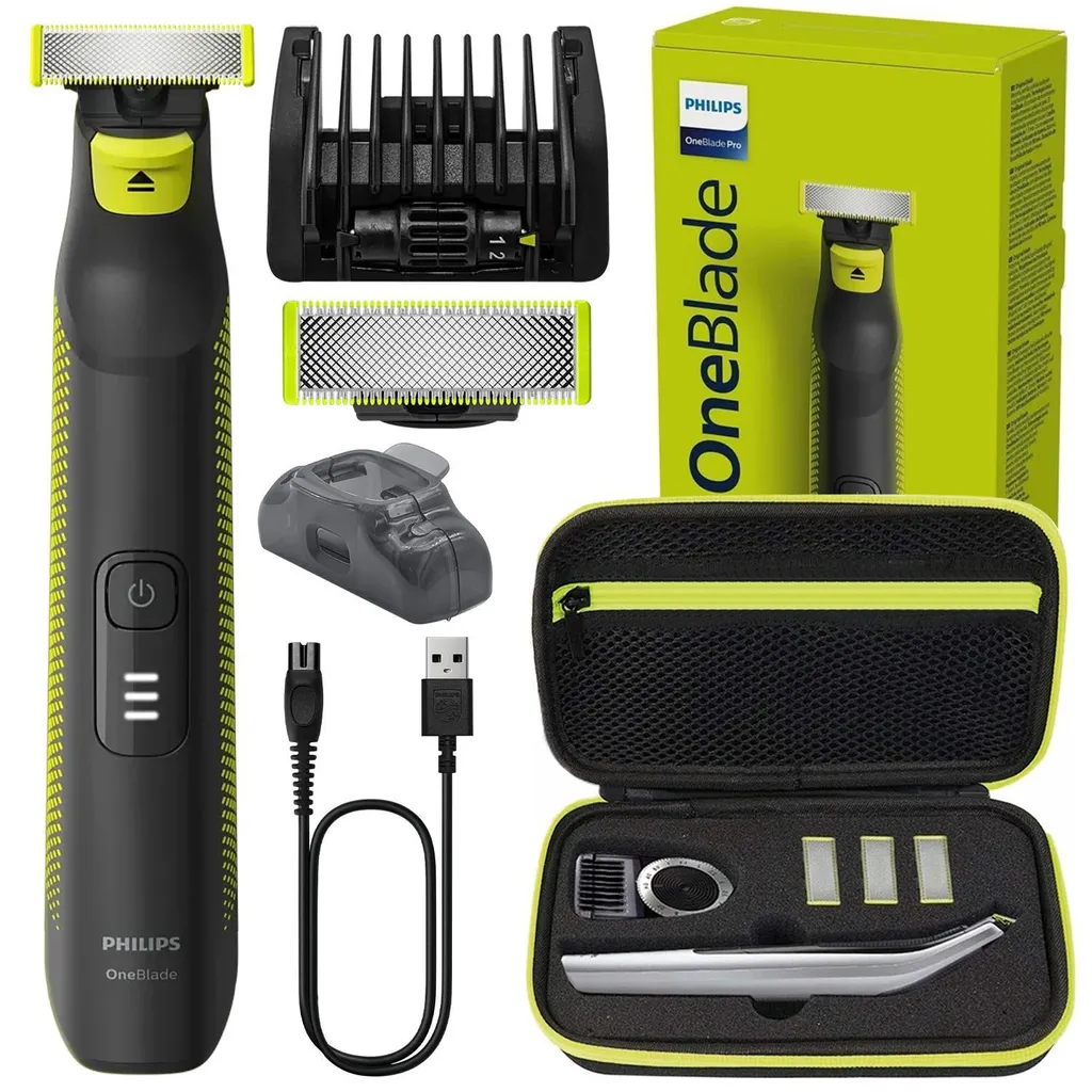 Rasoir Philips OneBlade QP6506/15 avec étui de transport Pro