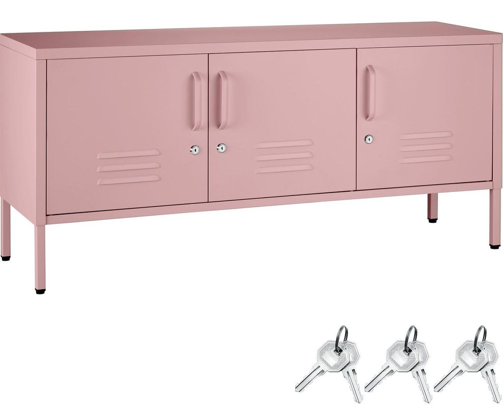 tectake® Sideboard Baker Kippschutz, höhenverstellbare Füße Produktbild 