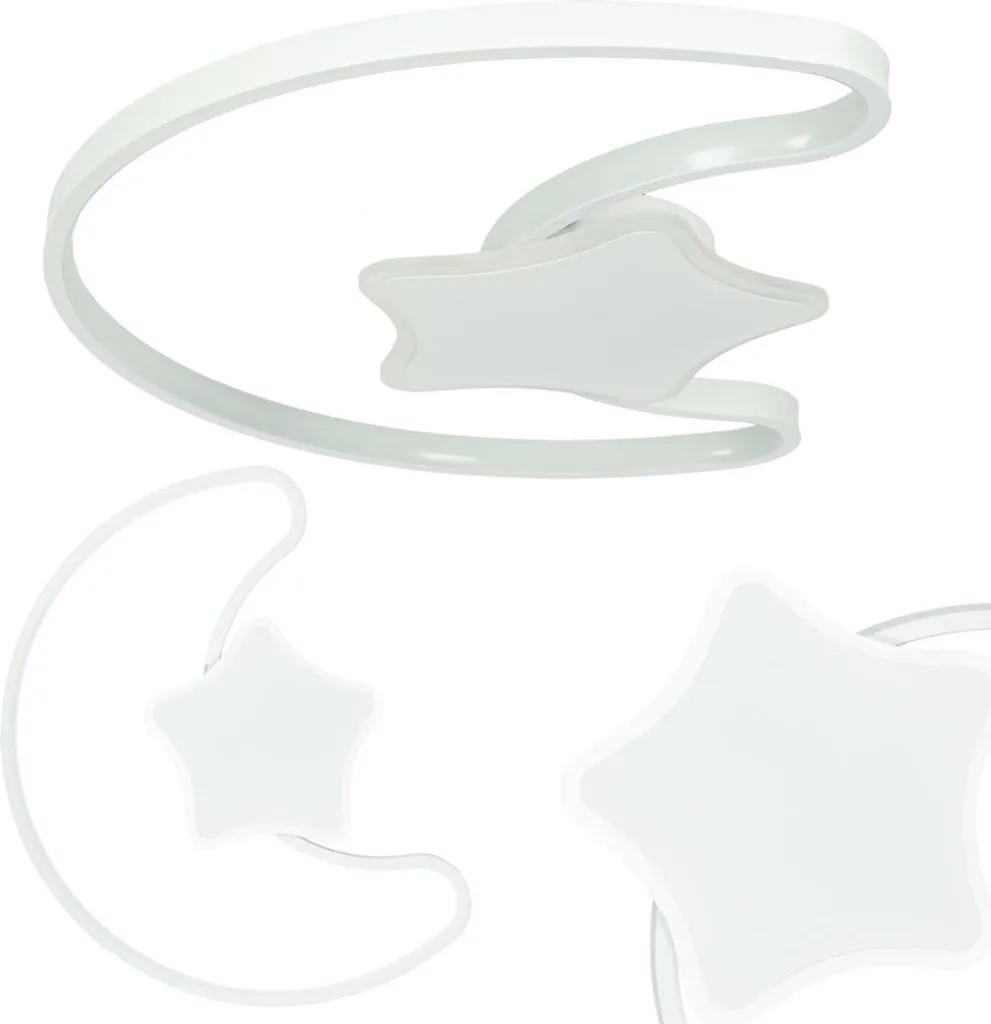 Applique Murale LED Lune pour Ambiance Salon et Chambre à Coucher