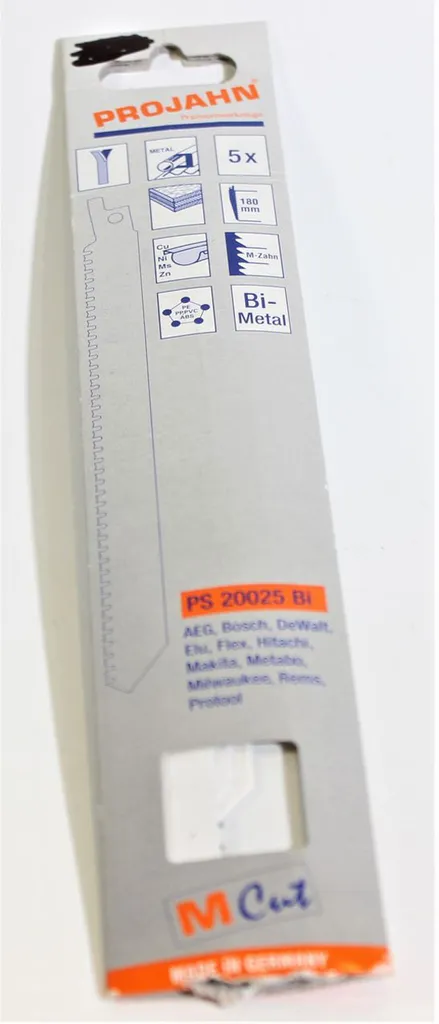Projahn PS20025 vs Lame Standard | Analisi Tecnica Lama 200mm MCut