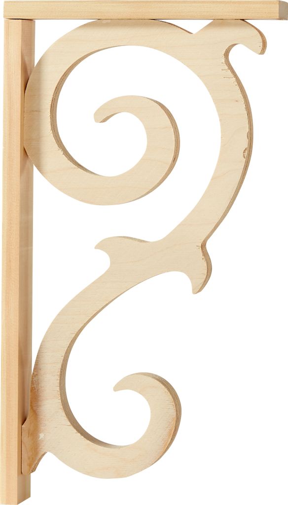 Konsole aus Holz (230) - Typ Jugendstil