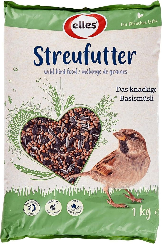 Winterstreufutter ohne Weizen ( 1kg)