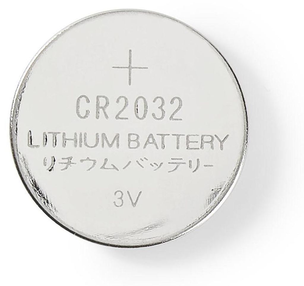 Nedis Lithium-Knopfzellenbatterie CR2032 - 3 V DC - 5-Pack Produktbild 