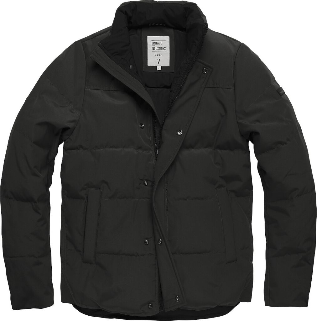 Vintage Industries Jace Jacke, schwarz, M