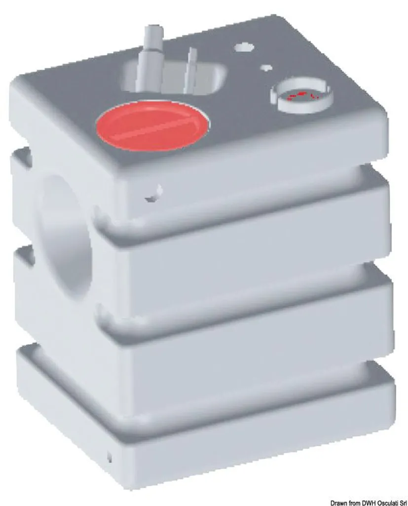 Réservoir d'eau vertical 170l fixe : finissez-en avec le manque de place