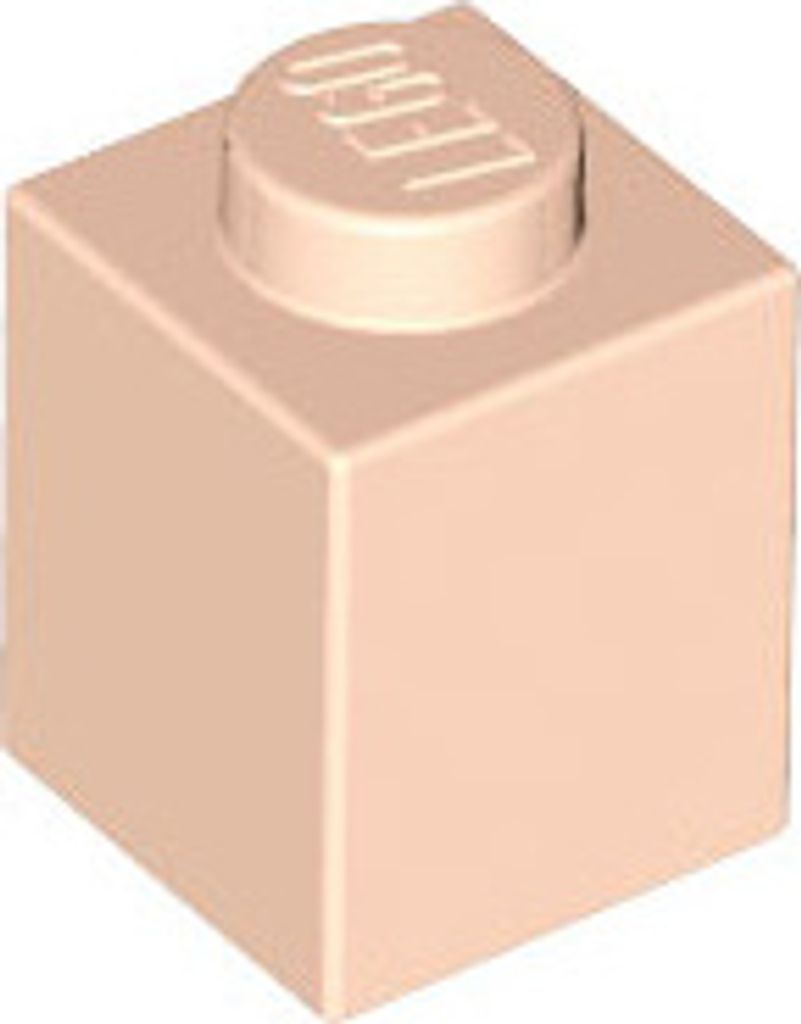 50x Stein 1x1, Hellnougat