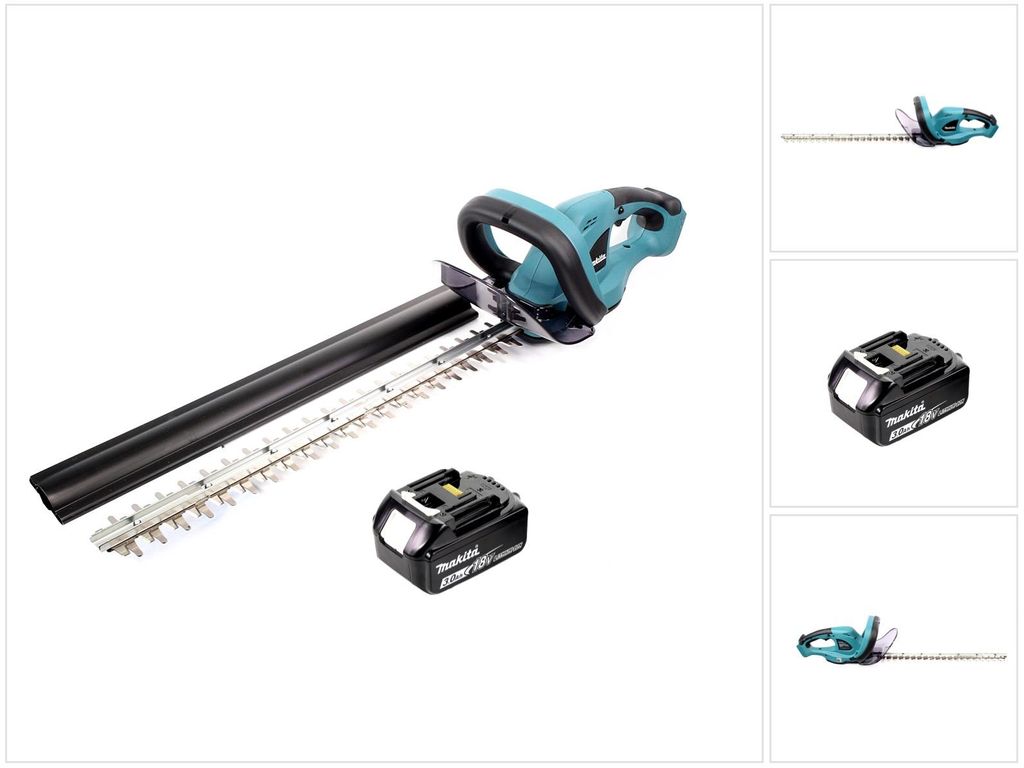 Taille-haie sans fil Makita DUH 523 F 18 V 52 cm + 1 Image du produit 