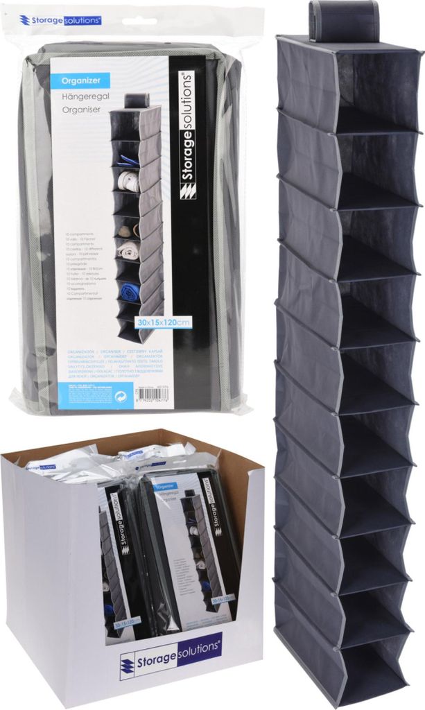 Koopman Hängeschuh-Organizer 10 Fächer Produktbild 