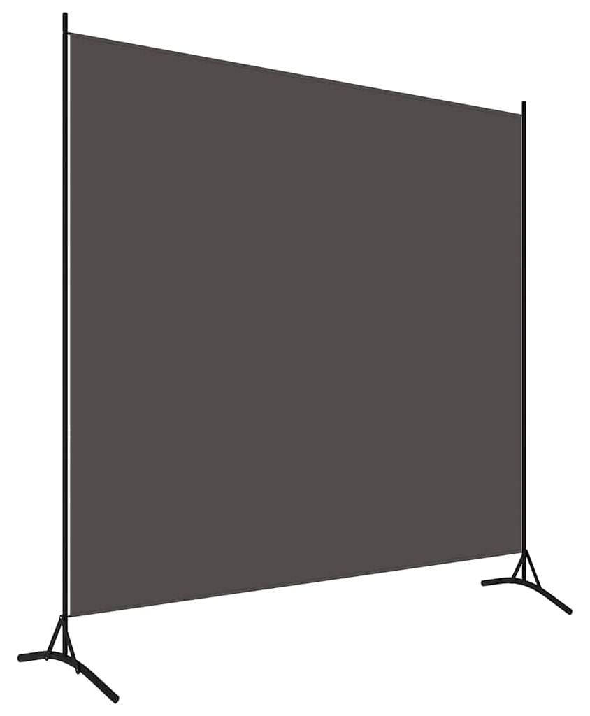 vidaXL Screen antracit 175x180 cm tkanina Obrázek produktu 