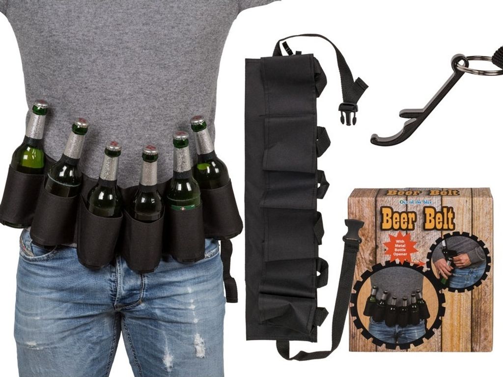 Goldbuch Bierflaschengurt für 6 Flaschen, ca.124cm, mit Produktbild 