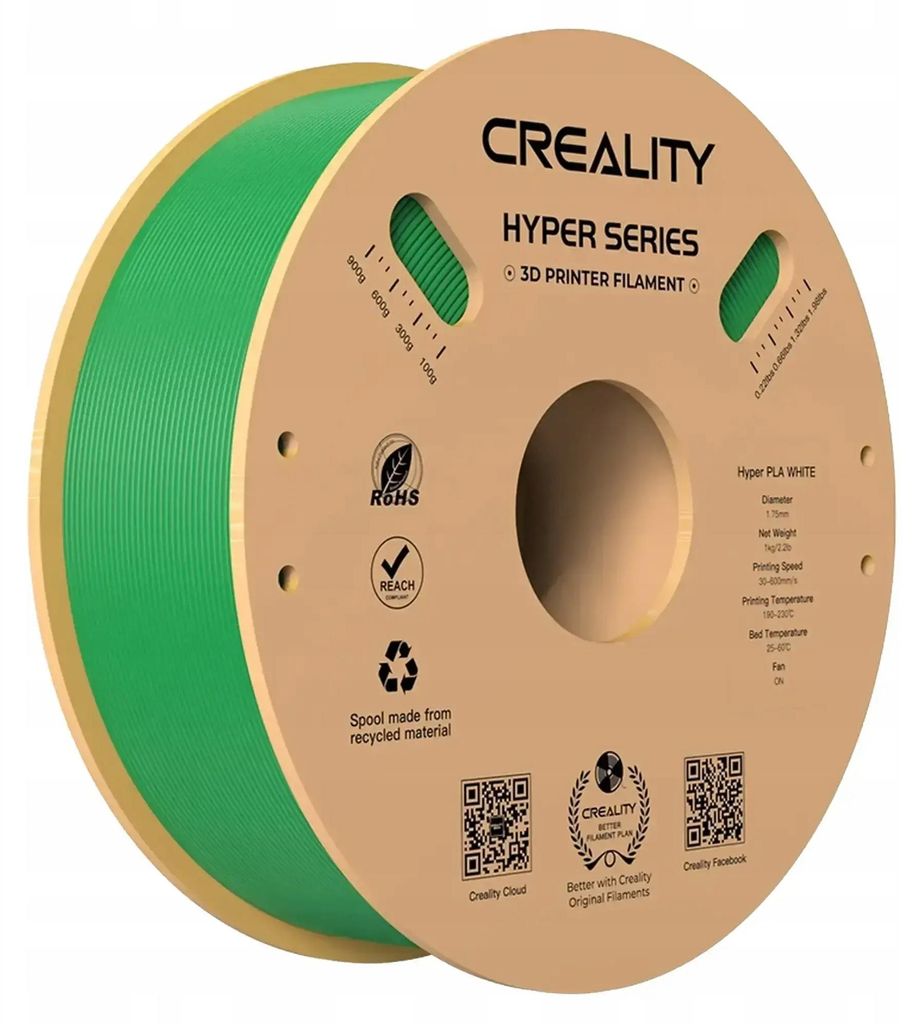 Hyper PLA grün _1,75_1KG Produktbild 