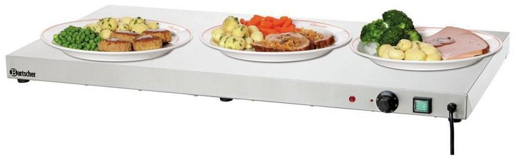 BARTSCHER Warmhalteplatte, Breit: 1000 mm Produktbild 