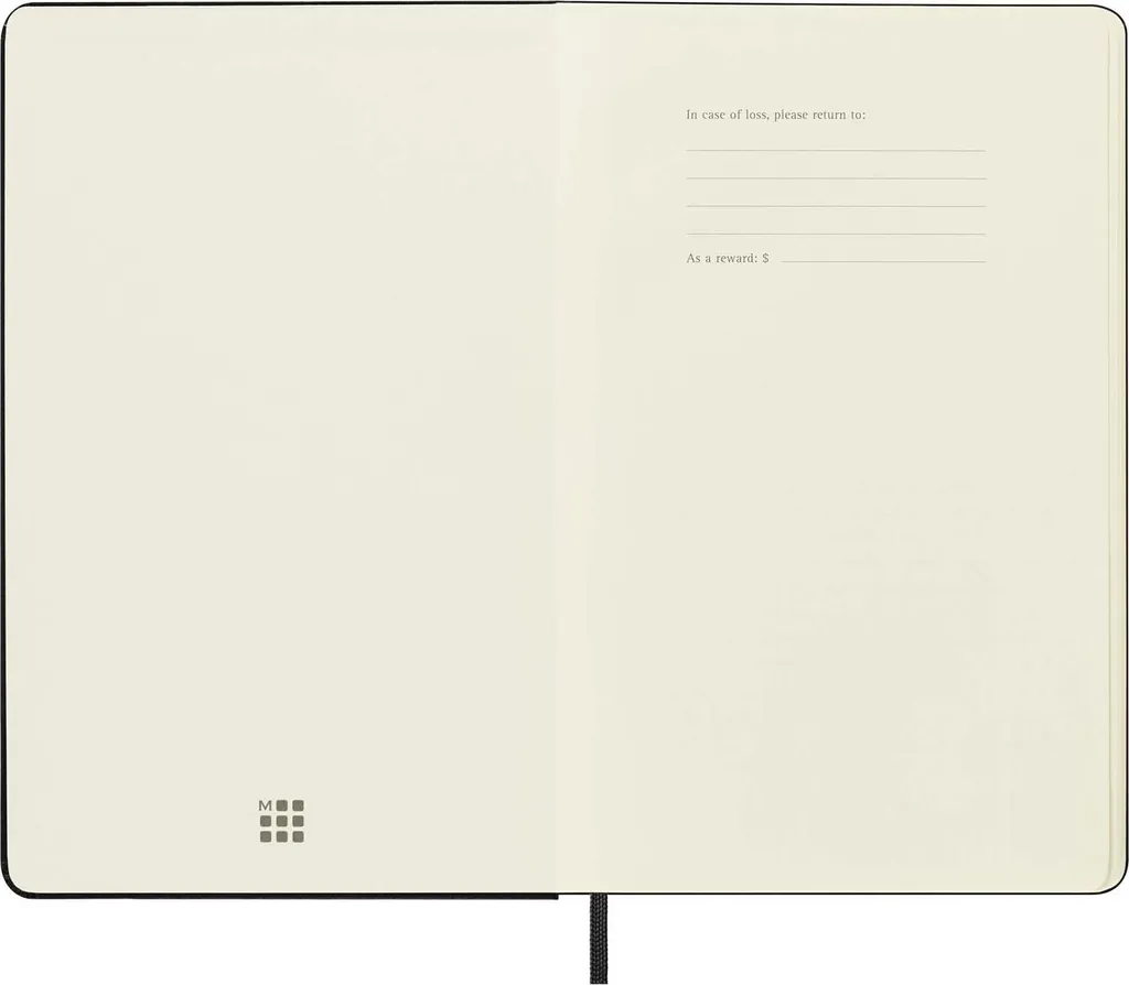 Carnet de notes classique 13x21 à points noirs pour écriture fluide - 8