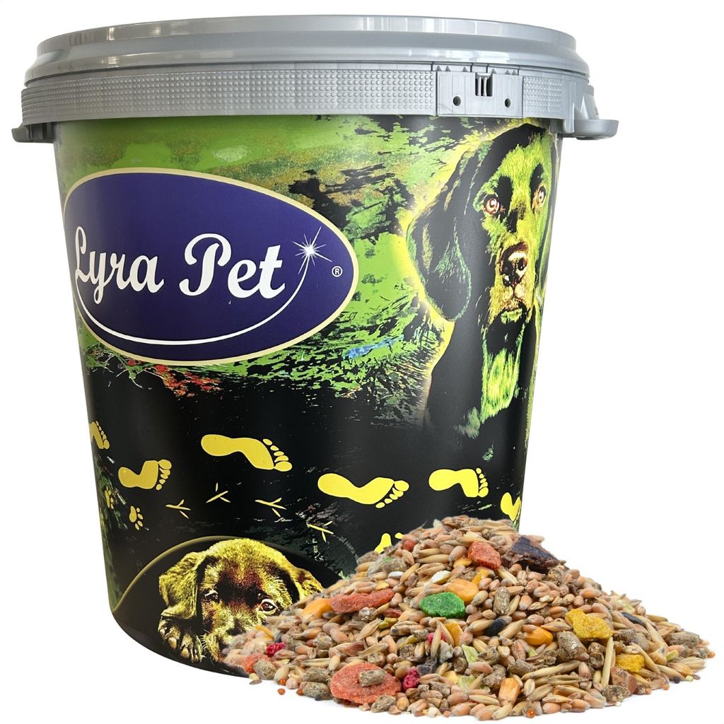 10 kg Lyra Pet® Kaninchenfutter in 30 L Tonne Produktbild 
