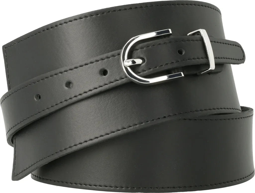 Cintura Tamaris Cailin 160072 Donna - Pelle Morbida Nera 120cm