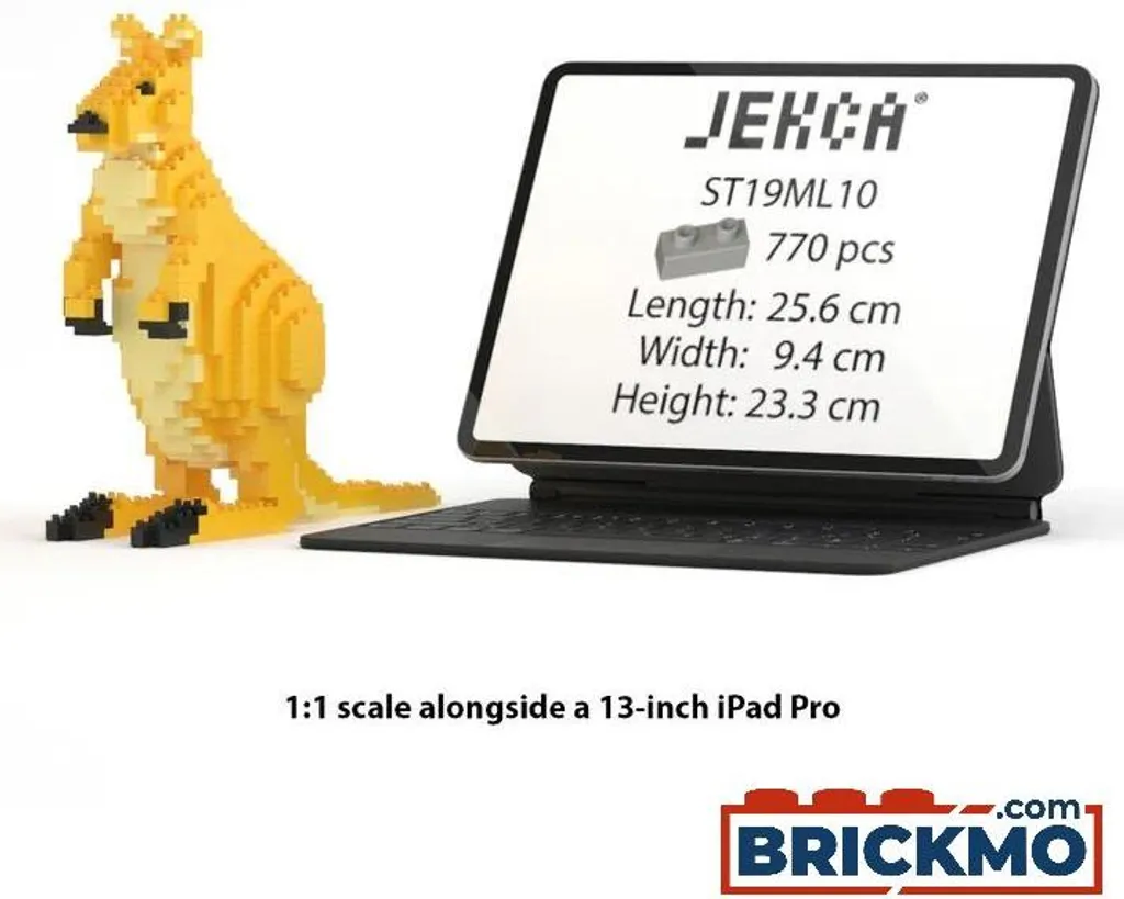 JEKCA Briques Kangourou 01 ST19ML10 : Kit de construction 3D