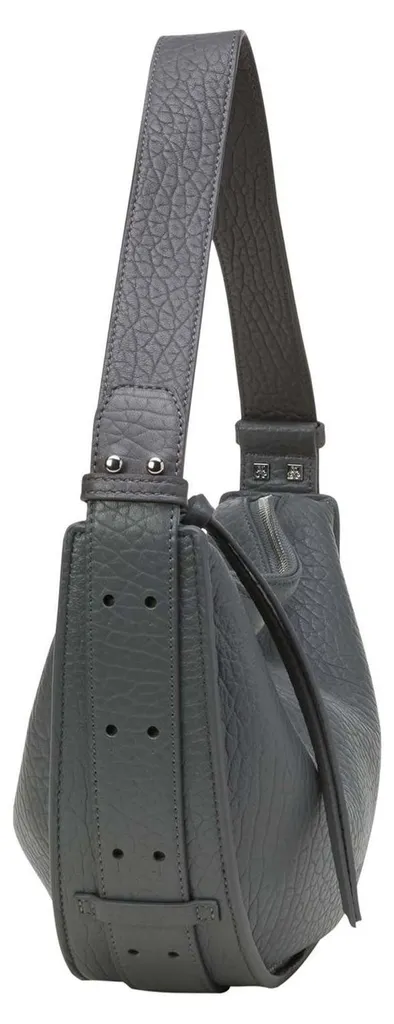 Sac bandoulière Aami Marc O'Polo en cuir gris foncé pour femme urbaine - 2