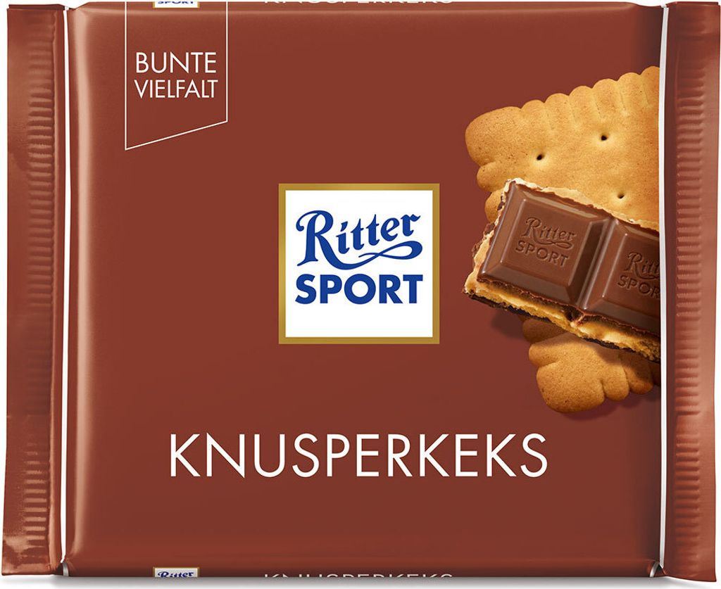 11x Ritter Sport - Bunte Vielfalt - Knusperkeks - 100g Produktbild 