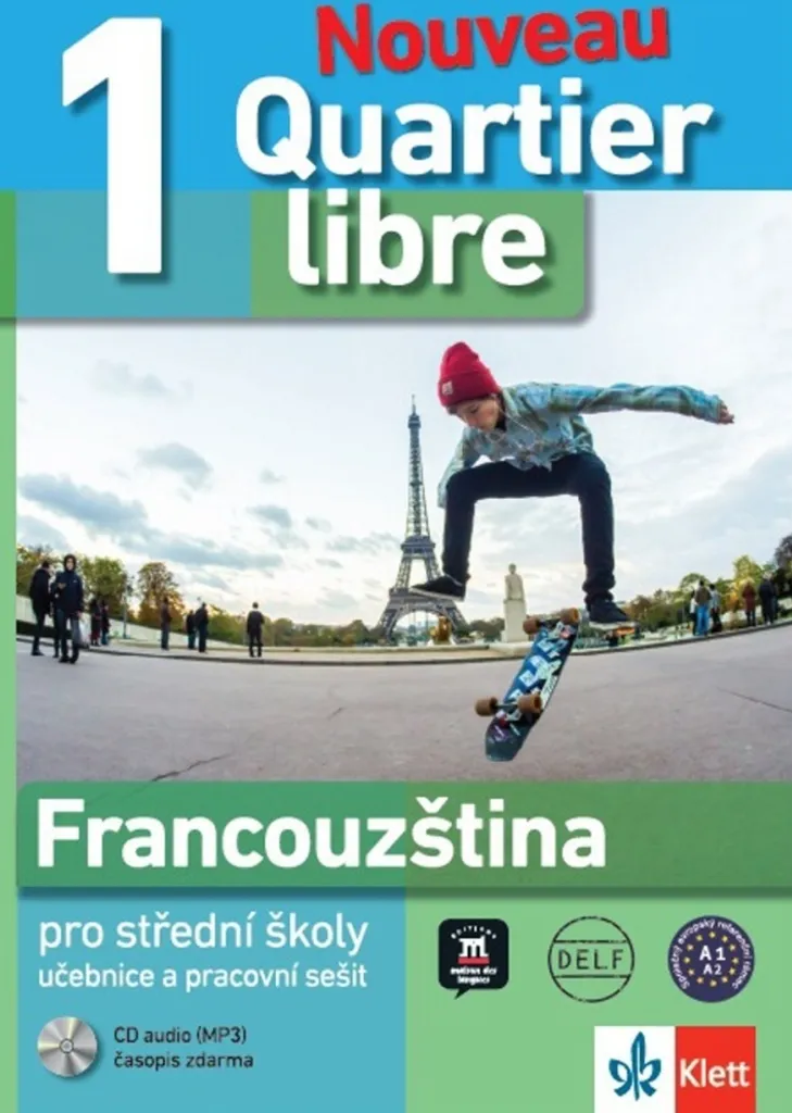 Quartier Libre Nouveau 1 A1-A2 Méthode de Français avec Cahier et Revue