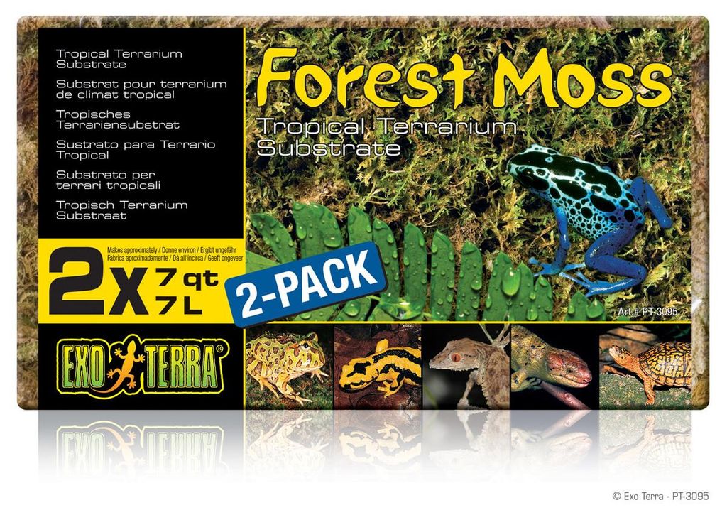 Exo Terra Forest Moss - tropisches Terrarium-Substrat Produktbild 