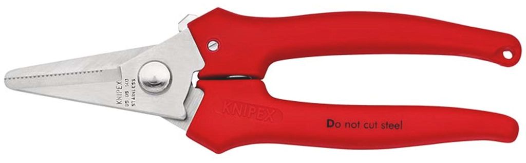 Knipex ciseaux combinés longueur 140mm polis avec plastique Image du produit 