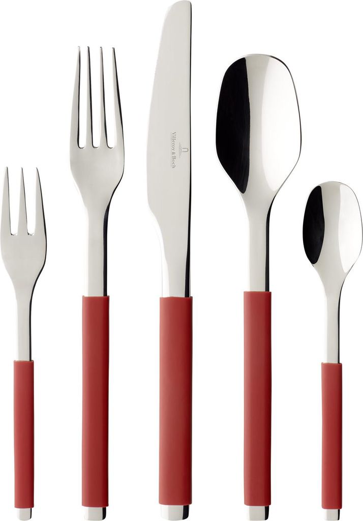 Villeroy & Boch S+ Cranberry Tafelbesteck 30tlg. Produktbild 