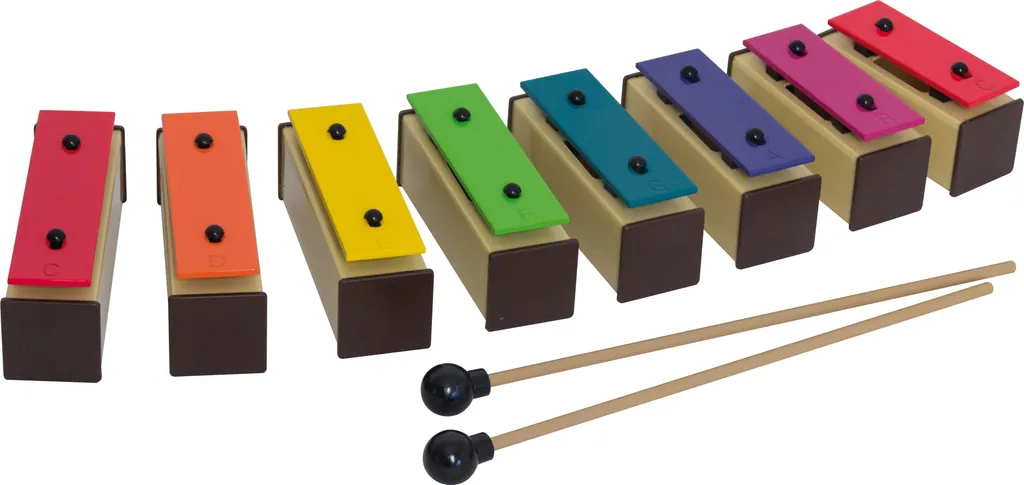 Xylophone pierres musicales 8 tons instrument éveil musical enfant