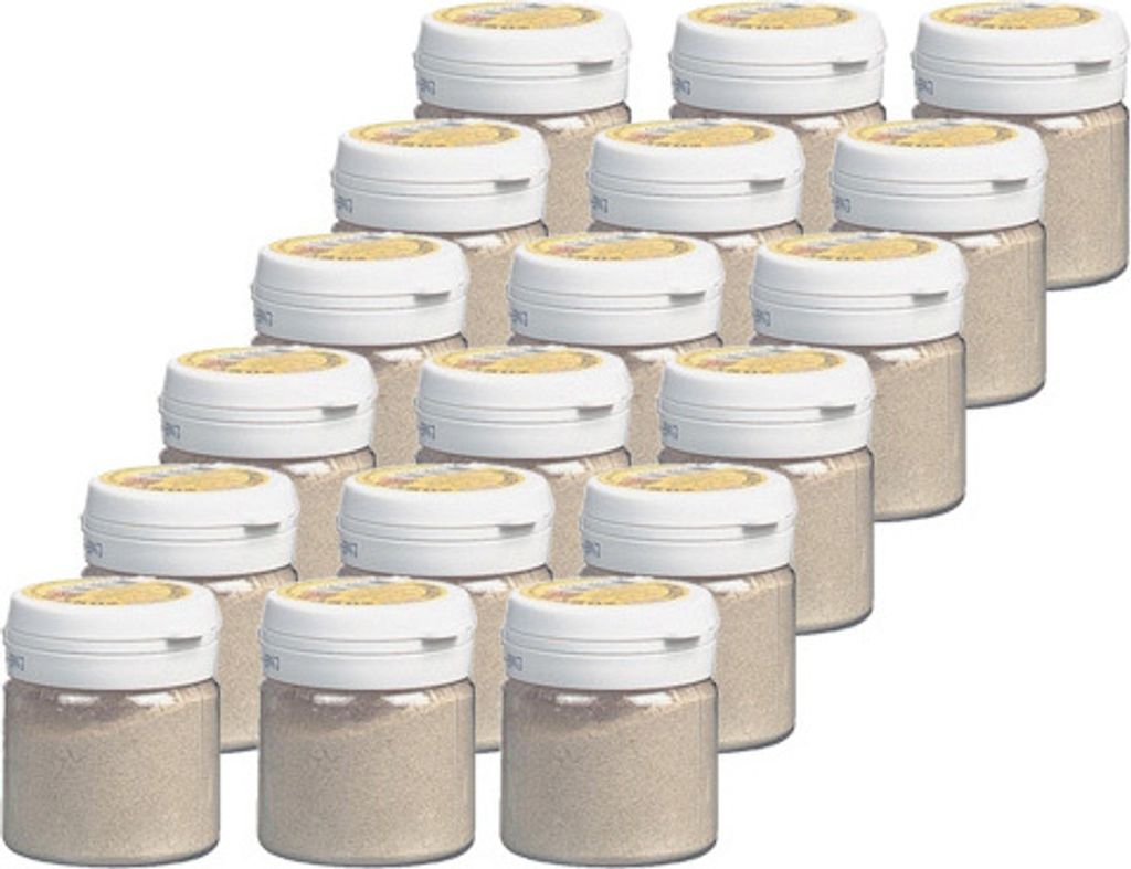 Original niederländisches Salmiakpulver 18er XXL-Pack süß Produktbild 
